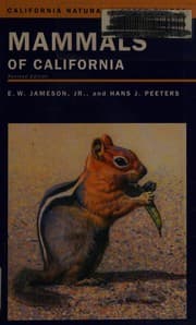Tapa de Mammals of California