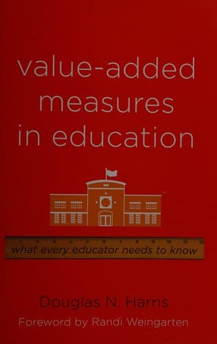 Tapa de Value-added measures in education