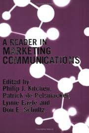 Tapa de A reader in marketing communications