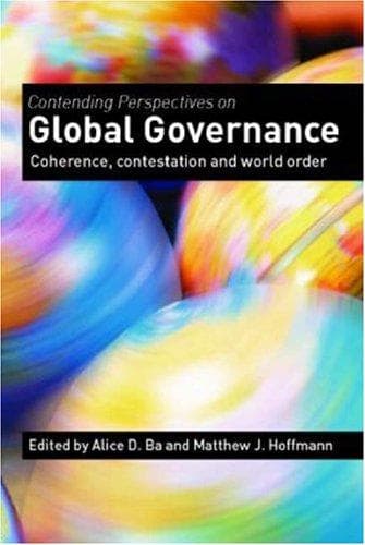 Tapa de Contending Perspectives on Global Governance