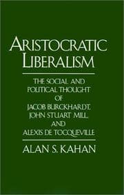 Tapa de Aristocratic liberalism