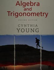 Tapa de Algebra and trigonometry