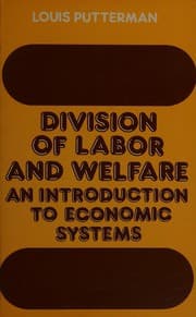 Tapa de Division of labor and welfare