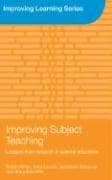 Tapa de Improving Learning Series; Improving Subject Teaching,Lessons from research in science education