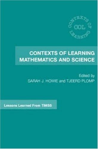 Tapa de Contexts of learning mathematics and science