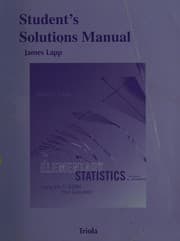 Tapa de Student's Solutions Manual for Elementary Statistics Using the TI-83/84 Plus Calculator