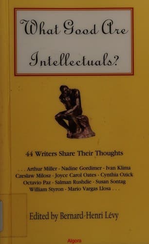 Tapa de What good are intellectuals?