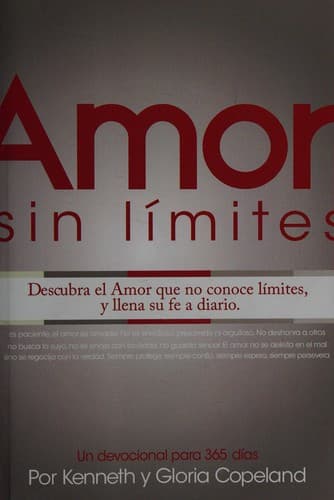 Tapa de Amor sin limites