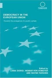 Tapa de Democracy in the European Union