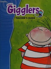 Tapa de Rigby gigglers teacher's guide to boldly blue