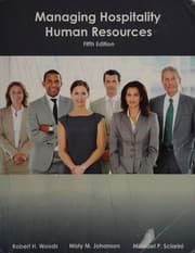 Tapa de Managing hospitality human resources