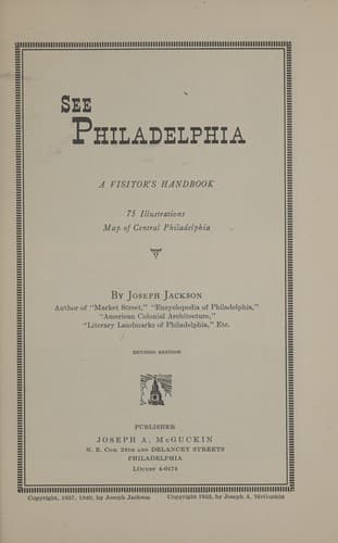 Tapa de See Philadelphia