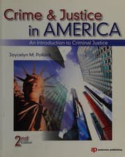 Tapa de Crime and justice in America
