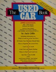 Tapa de The Used Car Book 1990