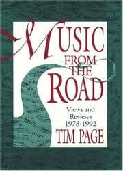 Tapa de Music from the road