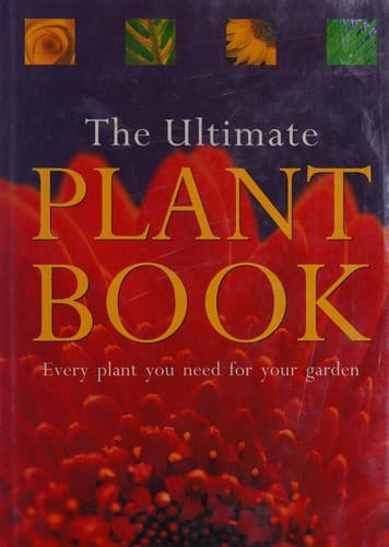 Tapa de Ultimate plant book