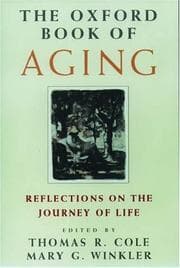 Tapa de The Oxford Book of Aging