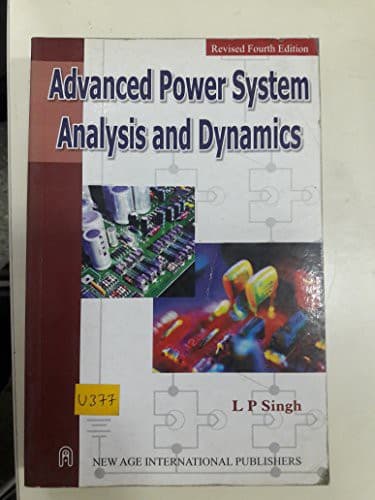 Tapa de Advanced Power System Analysis and Dynamics