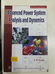 Tapa de Advanced Power System Analysis and Dynamics