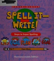 Tapa de Spell it-Write My First Spelling Guide