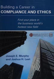 Tapa de Building a career in compliance and ethics