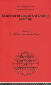 Tapa de Recurrent Education and Lifelong Learning