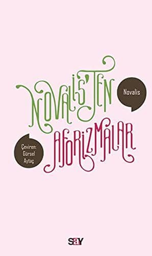 Tapa de Novalisten Aforizmalar