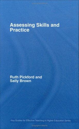 Tapa de Assessing skills and practice