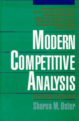 Tapa de Modern competitive analysis