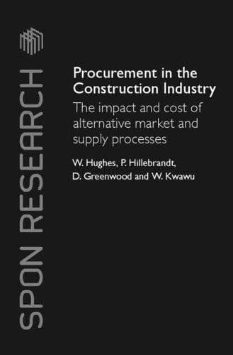 Tapa de Procurement in the Construction Industry