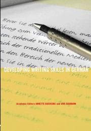 Tapa de Developing writing skills in German