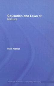 Tapa de Causation and Laws of Nature