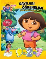 Tapa de Dora Sayilari Ogrenelim- Cikartmali Faaliyet Kitabi