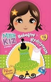 Tapa de Minik Kiz Pembis Bebegimi Giydiriyorum