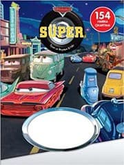 Tapa de Disney Arabalar Super Oyun ve Boyama Kitabi