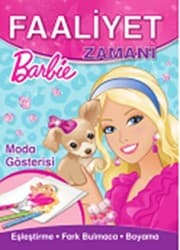 Tapa de Barbie Moda Gosterisi Faaliyet Zamani