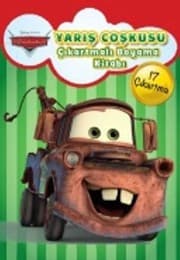 Tapa de Disney Arabalar Yaris Coskusu Cikartmali Boyama