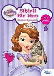 Tapa de Disney Prenses Sofia Sihirli Bir Gun Cikartmali Boyama Kitabi