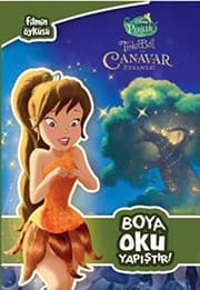 Tapa de Disney Tinkerbell Filmin Oykusu Boya Oku Yapistir