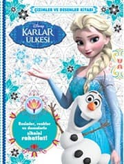 Tapa de Disney Karlar Ulkesi Cizimler ve Desenler Kitabi