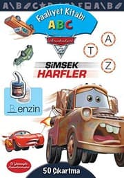 Tapa de Disney Arabalar Faaliyet Kitabi - Simsek Harfler