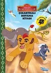 Tapa de Disney Aslan Koruyucular - Çıkartmalı Boyama Kitabı