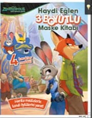 Tapa de Disney Zootropolis Hayvanlar Sehri - Haydi Eglen 3 Boyutlu Maske Kitabi