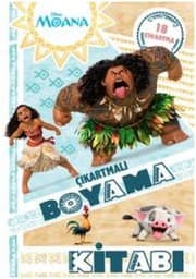 Tapa de Disney Moana - Çikartmali Boyama Kitabi