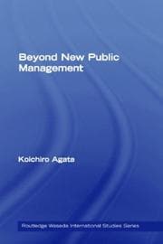 Tapa de Beyond New Public Management (Routledge Waseda International Studies)