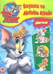 Tapa de Tom ve Jerry Boyama ve Aktivite Kitabi