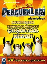 Tapa de Madagaskar Penguenleri - Muhtesem Hayvanat Bahçesi Çikartma Kitabi