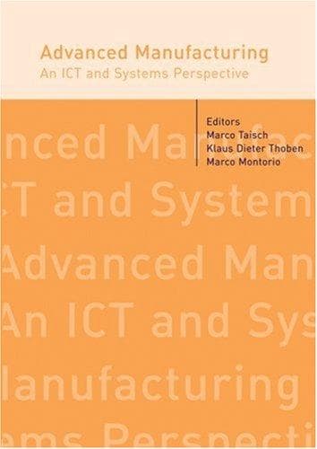 Tapa de Advanced manufacturing