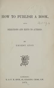 Tapa de How to publish a book