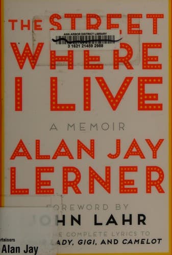 Tapa de The street where I live